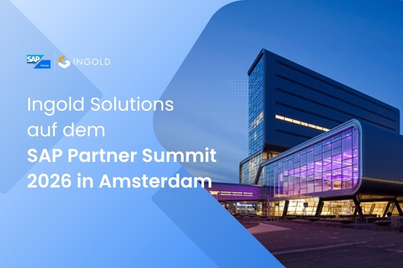 Ingold Solutions auf dem SAP Partner Summit 2026 in Amsterdam