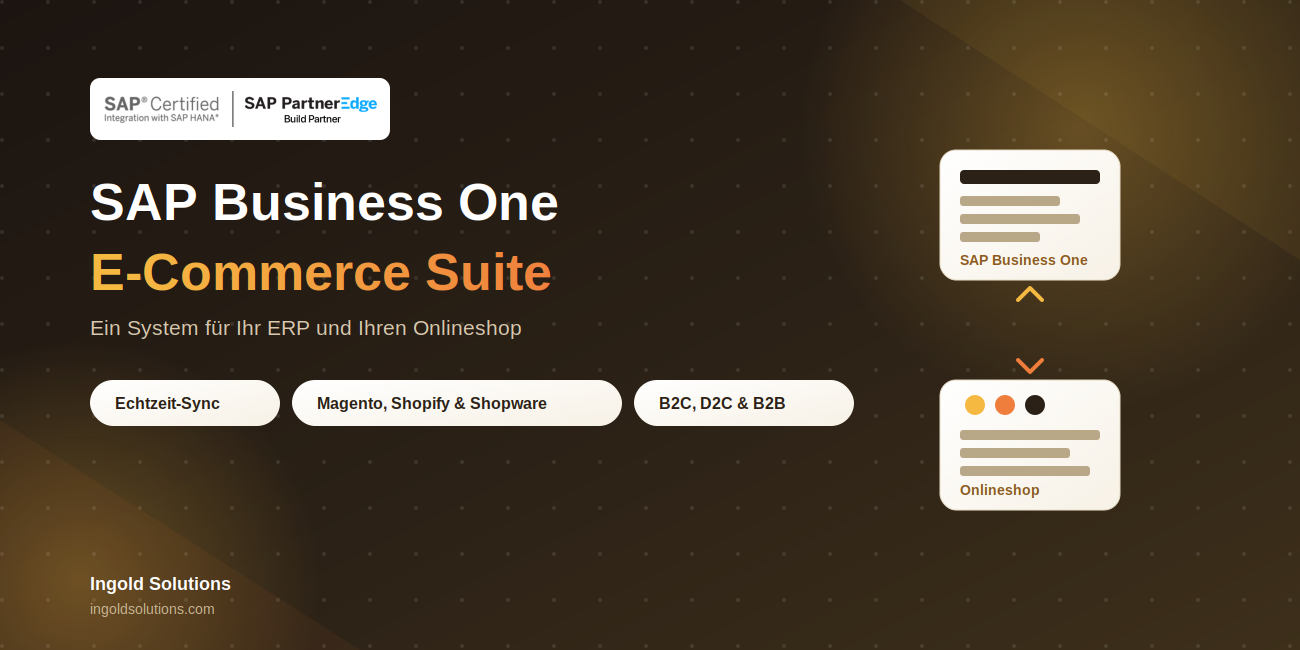 SAP Business One E-Commerce Suite: Der komplette Leitfaden für Ihren Onlineshop
